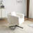 Metal Leg Velvet Swivel Chair-604948412