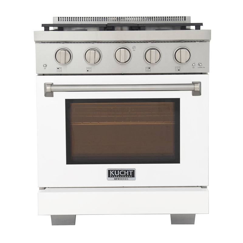 30 po 4,2 pieds cubes Pied autoportant, Propane liquide, Blanc