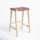 Alston Backless Leather Bar & Counter Stool