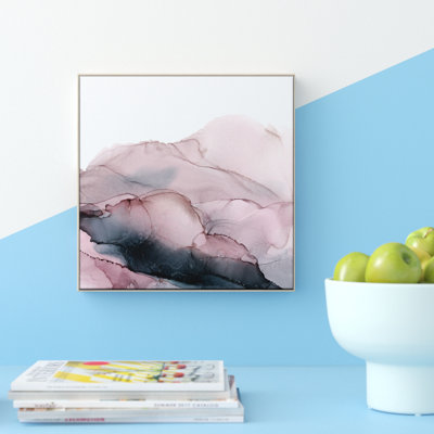Blush Mountain by Fern Siebler - Painting on Canvas