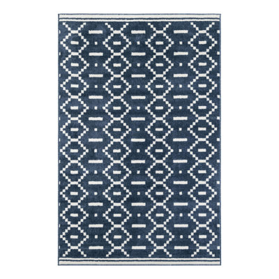 Latitude Run® Begna Nikolis Rug Blue