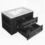 Meuble-lavabo mural 30 po avec 2 tiroirs-708300658