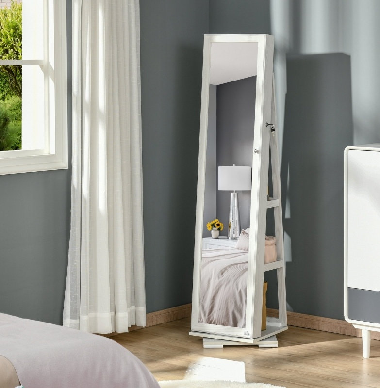 Freestanding Jewelry Armoire