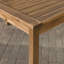 Alfonsi Acacia Wood Outdoor Dining Table-953644361