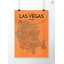 Las Vegas City Map - No Frame Print-484191977