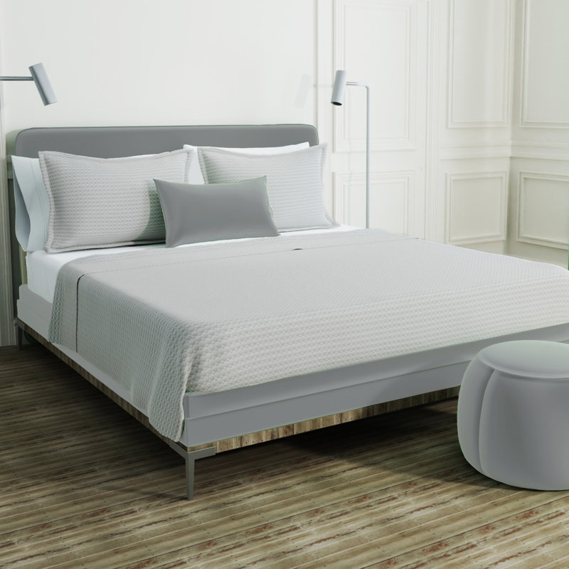 Luxury Cottons Coverlet, Navy, King Coverlet