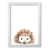 White Grain Frame