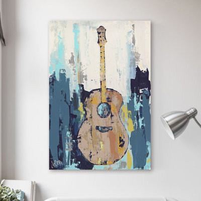 Bluebird Cafe I - impression sur toile tendue
