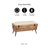 Annie Polyester Blend Upholstered Storage Bench