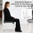 Upholstered Dining Chairs With Chrome Base, Comfortable Kitchen Chairs For Dining Room Or Apartment-1276216638-1276216636