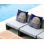 Jeté carré en polyester intérieur / extérieur-83845005-83845008