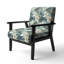 Fauteuil rembourré d'appoint tropical D-237066032