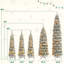 Crayons de Noël pré-éclairés, arbre de Noël artificiel mince 5 pièces avec flocage de neige, arbre de décoration de Noël, 1820 branches, 350 lumières DEL avec 11 modes d'éclairage