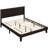 Farmhouse Wood Bed Platform with Headboard-2140697803-2140697814