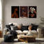 3 Piece Wrapped Canvas Print