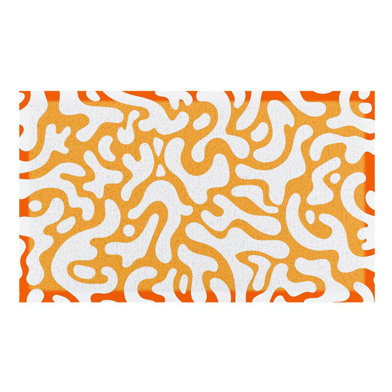 Non-Slip Abstract Doormat