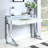 Serrano White High Gloss 2-Drawer Writing Desk