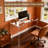  Acrylic Desk, Clear Modern Writing Table For Home Office (Clear,Nomal)-9141509-9141510