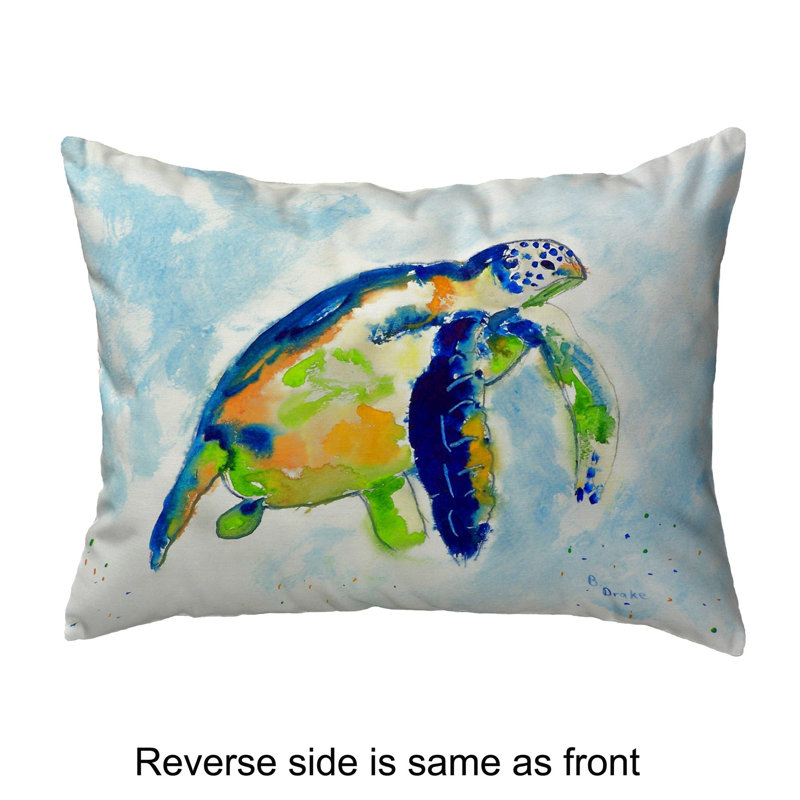  Coussin lombaire intérieur / extérieur Sea Turtle