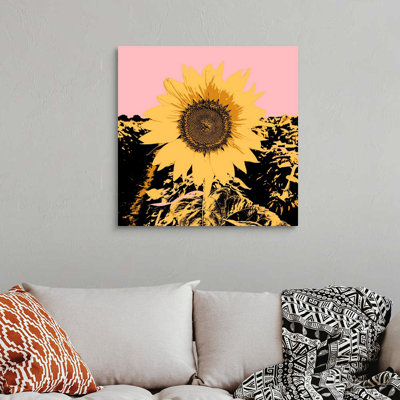 " Pop Art Sunflower III "