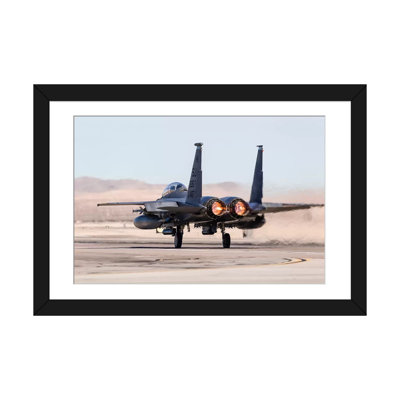 " A US Air Force F-15E Strike Eagle Takes Off " by Rob Edgcumbe