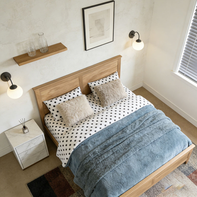 Lit plateforme Modern, Grand lit, Seadrift