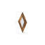 Diamond Rustic Accent Mirror