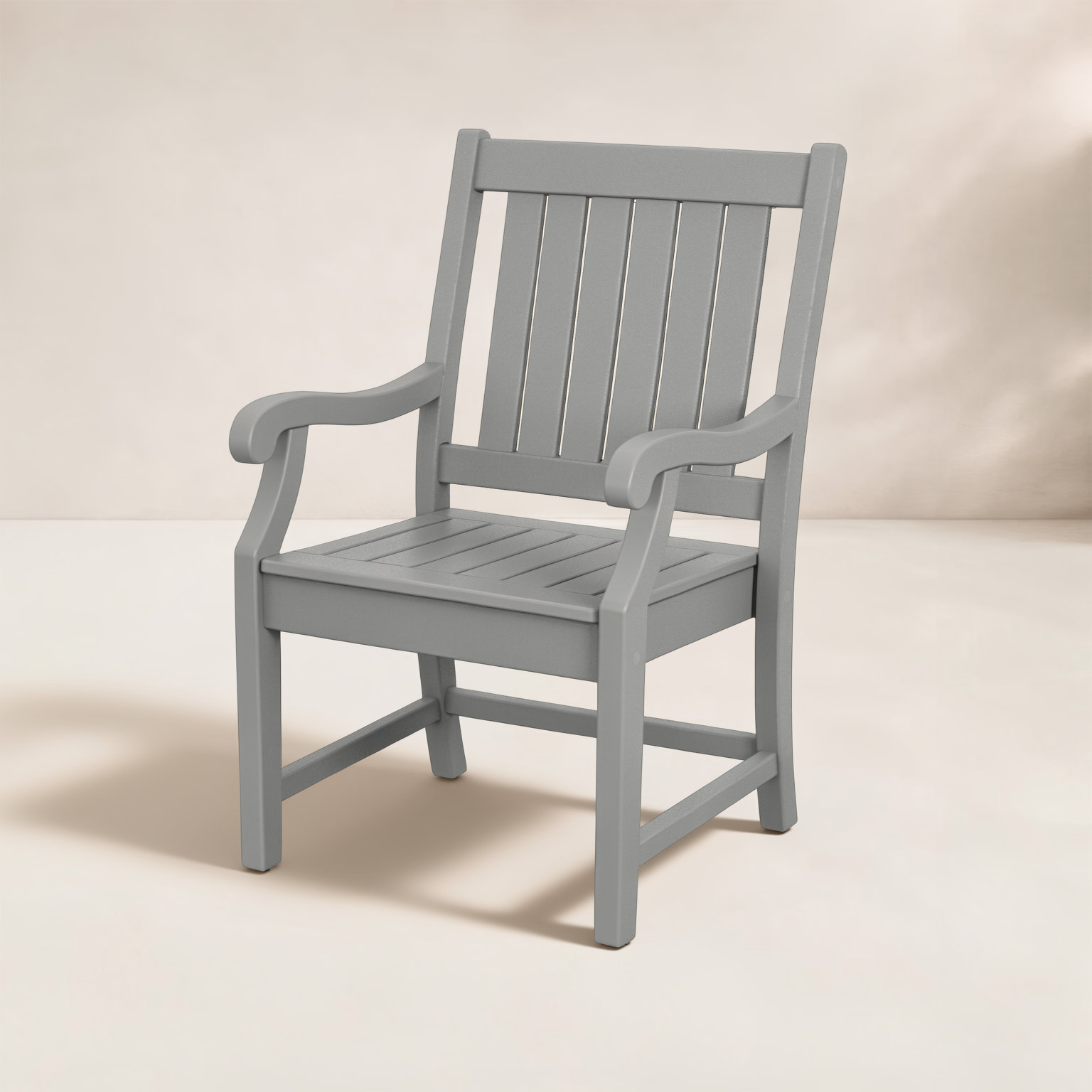 POLYWOOD® Verlyn Patio Armchair, Slate Gray