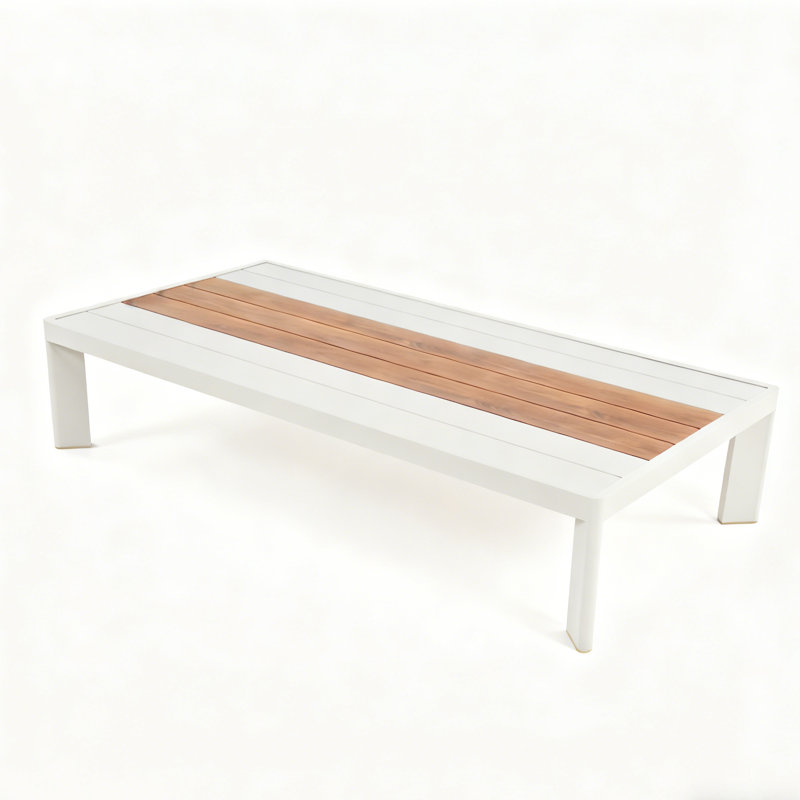 Table basse d'extérieur en aluminium Ryad