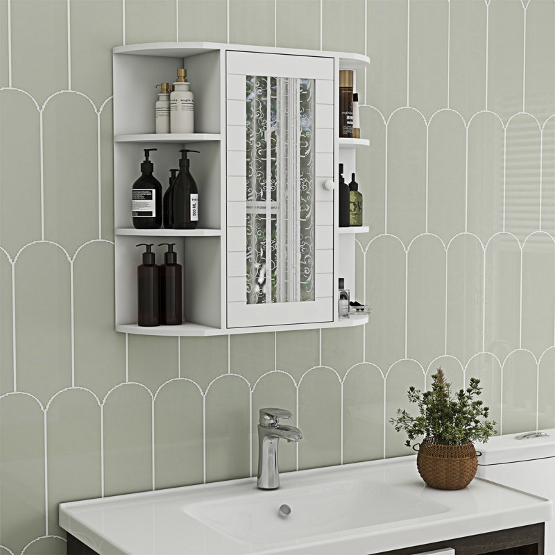 Armoire à pharmacie murale avec miroir