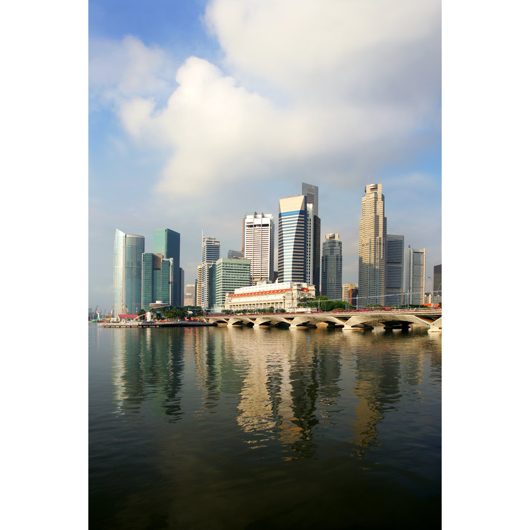 Singapur von Oksanaphoto - Leinwandfoto