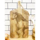 Engraved Horse Chopping Board