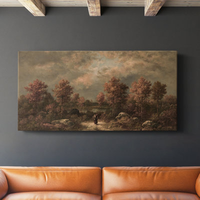 Série paysage - DCCXLVI - Toile tendue avec châssis - Prêt à accrocher