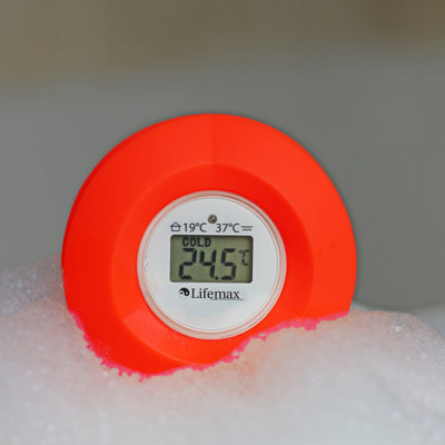 1 cm Solar Powered Wireless Outdoor Clock Thermometer