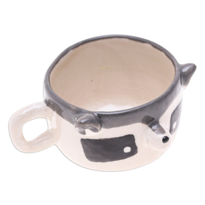 Tasse à espresso en céramique fabriquée à la main Trinx