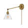 Arti 7.75-in Swing Arm Extendable Single Light Sconce with On/Off Switch