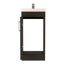 Meuble-lavabo de salle de bain avec armoire simple