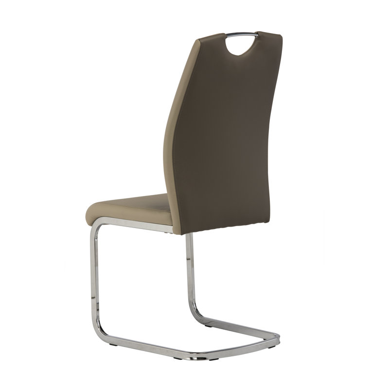 Ivanka 46cm H Upholstered Side Chair, Latte