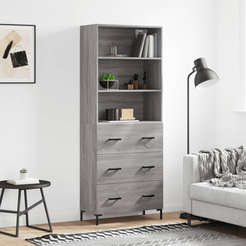 Sheyenne 69.5cm Sideboard, Grey Sonoma