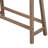 Colynn Saddle Seat Bench with Angled Frame, Sandblasted Acacia Wood-1829811174