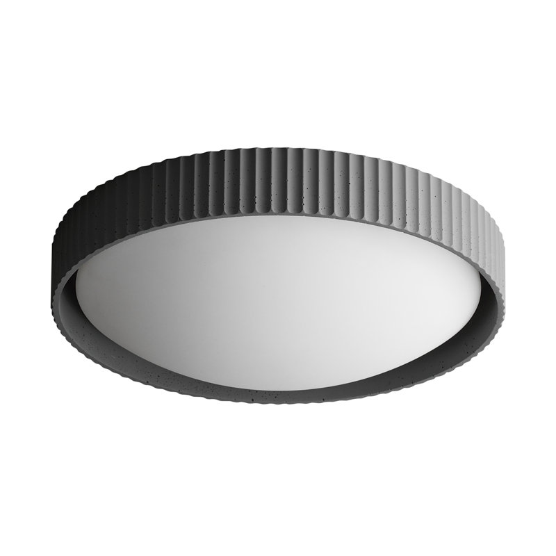 Carran Acrylic LED Flush Mount, Gray