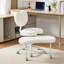 Fauteuil de méditation artificiel en poils de lapin artificiel, fauteuil à pieds croisés avec roulettes, fauteuil TDAH, fauteuil de bureau Criss-132632376