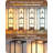 64" Column Dimmable RGBW LED Floor Lamp with Shelves & Remote Control