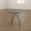 Gillis Glass Top End Table