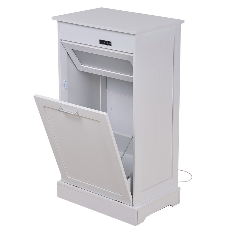 Trash Cabinet With Negative Ion Deodorizing Function