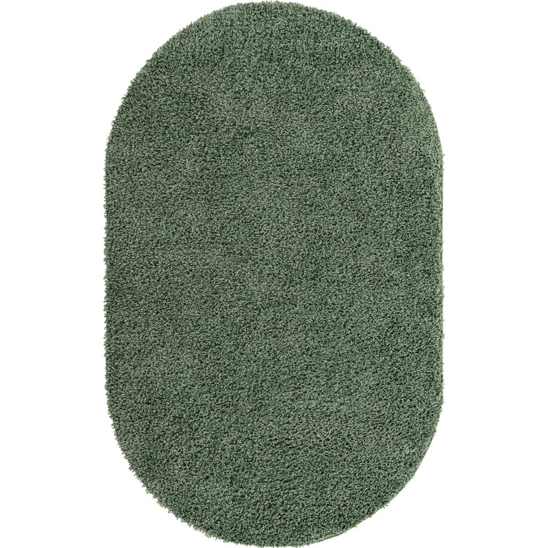 Cliney Indoor Rug, Oval 5' x 8'