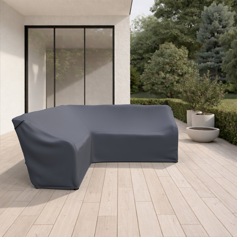 Carolina Outdoor Wicker Patio Sectional Sofa Cover