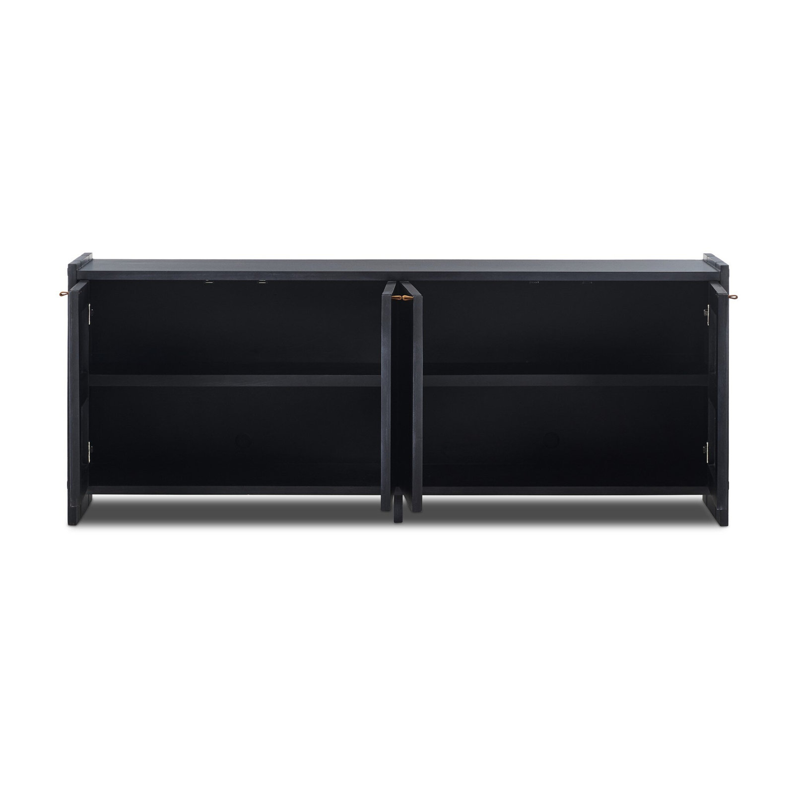 Loats 78'' Sideboard, Black Wash Poplar