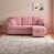 Velours côtelé rose est en rupture de stock