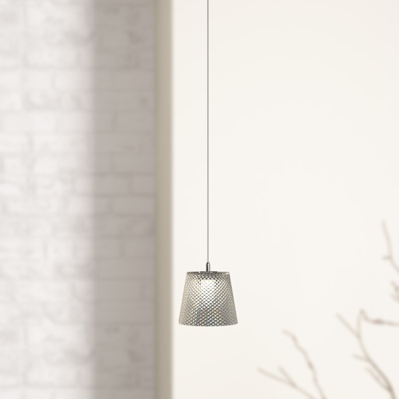 Luminaire suspendu en forme de cloche à 1 lumière Emerie